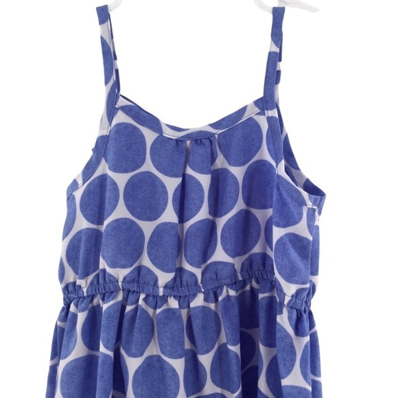 Cherokee Blue Polka Dot Ruffle Dress - Picture 5 of 9